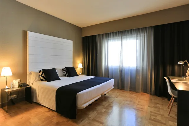 غرفة قياسية بسريرين منفصلين، Hotel Sercotel Leyre 2/10