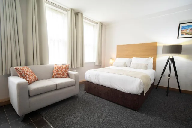 استوديو بسرير كوين، Wellington Apartments 1/1
