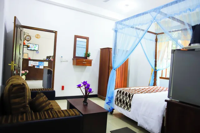 غرفة إليت بسرير كوين بغرفة نوم واحدة، Village Star Rest Mirissa Sri Lanka 3/5