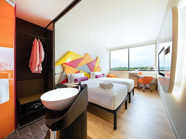 غرفة قياسية بسريرين منفصلين، Ibis Styles Singapore On Macpherson 7/7