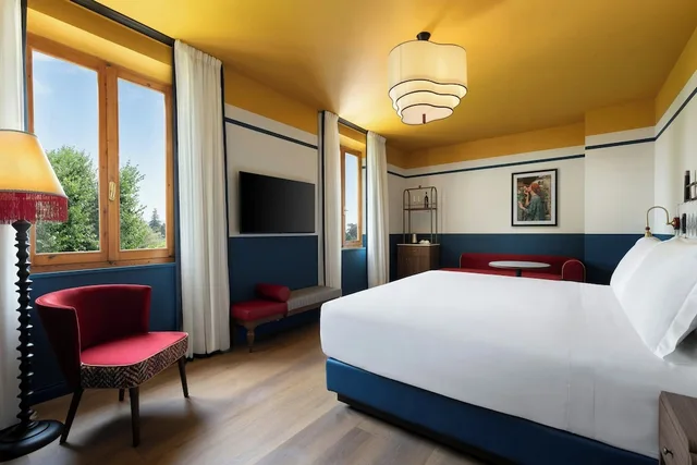 Junior Suite, Studio, King Bed, Garden View, Sofa، Villa Ermellina Siena, a Tribute Portfolio Hotel 3/6
