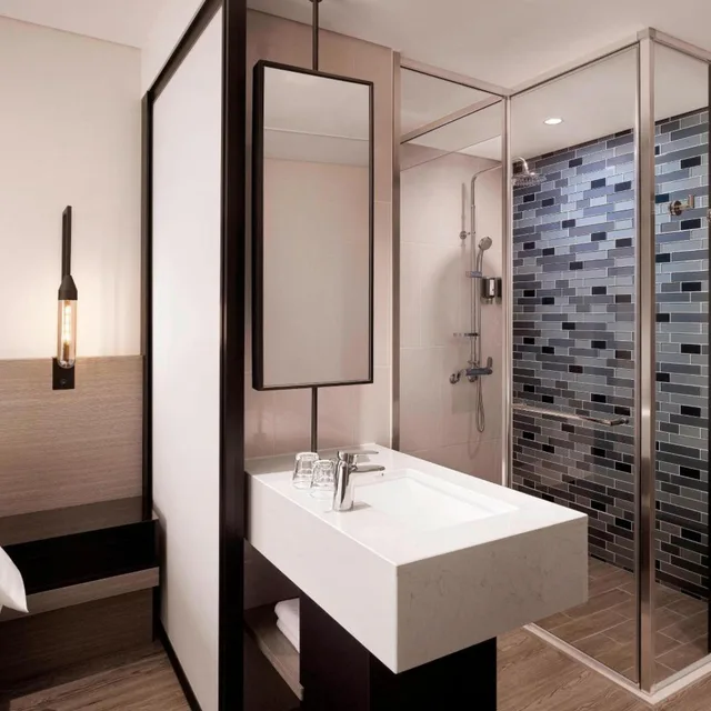 غرفة بريميير بسريرين منفصلين في طابق مرتفع، Fairfield By Marriott Busan 7/10