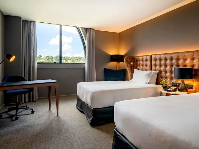 غرفة بريميوم فاخرة بسريرين منفصلين، Pullman Sao Paulo Guarulhos Airport 7/10