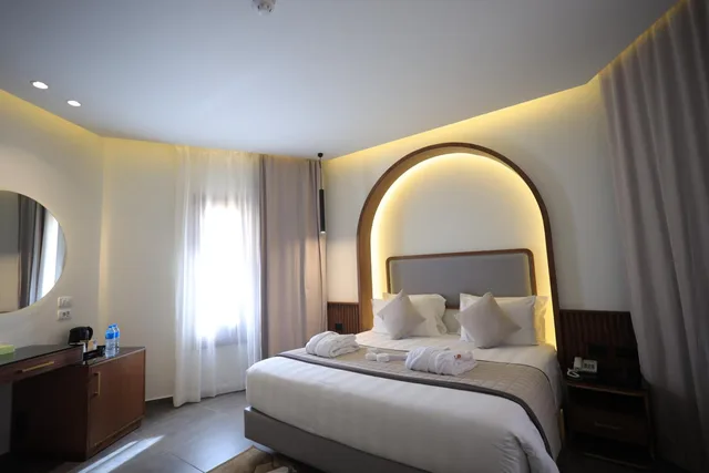 غرفة ديلوكس بسرير مزدوج، Nubian Village Hotel 1/8