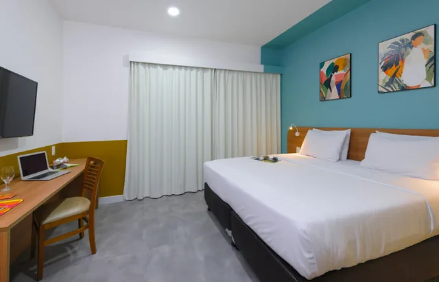غرفة سوبيريور بشرفة مفردة بسرير كينج، B&B HOTEL Rio de Janeiro Copacabana 1/4