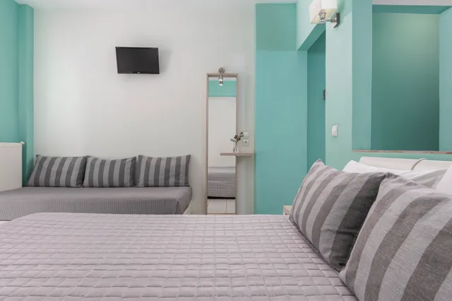 غرفة عائلية، Ouzas Hotel 4/4