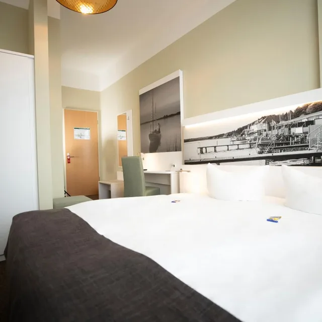 غرفة قياسية بسرير كينج، Hotel Am Schlosspark 10/10