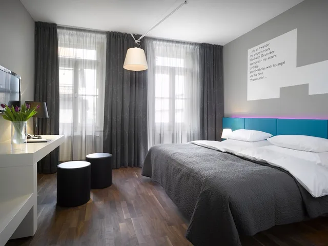 غرفة سوبيريور بسرير مزدوج أو سريرين منفصلين، Moods Boutique Hotel 3/4