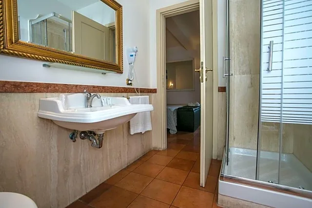 غرفة قياسية بسرير مزدوج، Hotel Il Quadrifoglio 3/3