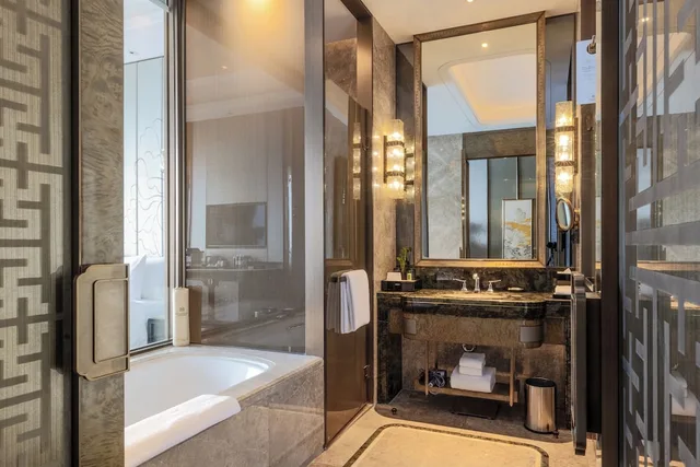 غرفة بريميير بسرير كينج، Wanda Vista Zhengzhou 3/3