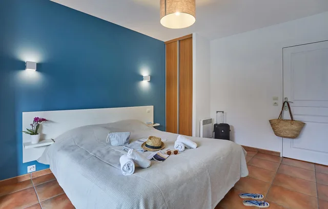 شقة بسرير مزدوج بإطلالة على المتنزه مع أريكة، Residence Odalys Domaine Iratzia 1/2