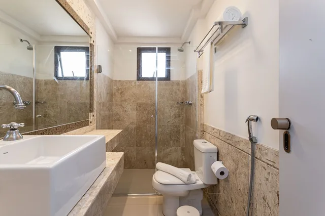 شقة تقليدية بسرير مزدوج وسريرين منفصلين بإطلالة على المدينة بغرفتي نوم، H4 Hotel La Residence Paulista 5/9