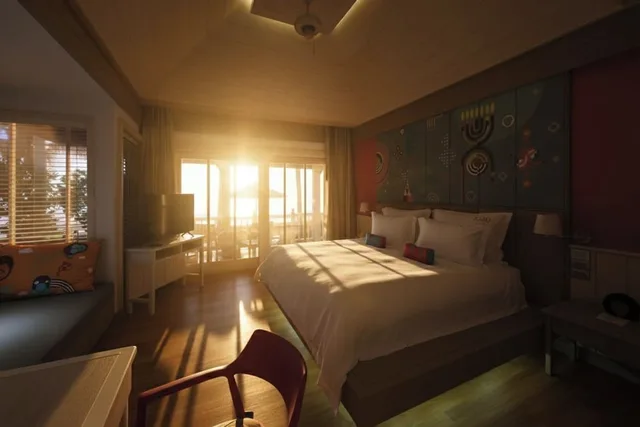 Beach, Village, King Bed, Beach Front، Rest Detail Hotel 3/5