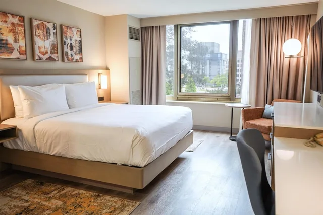 Renovated, King Bed، Doubletree By Hilton Chicago Oak Brook 1/8