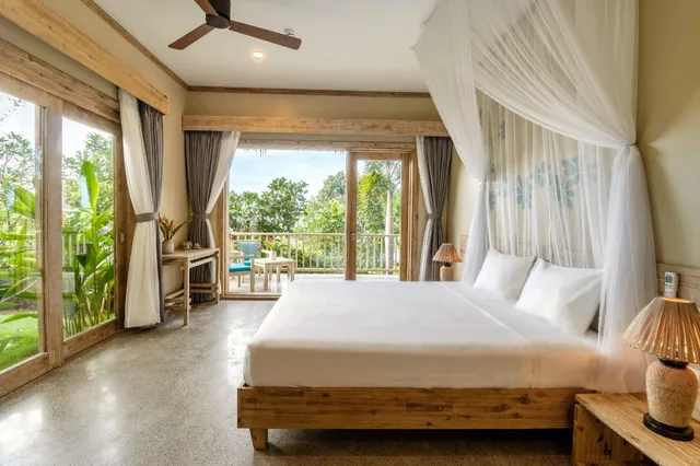 فيلا بسرير كينج وسريرين منفصلين بغرفتي نوم، LAHANA RESORT PHU QUOC 1/2