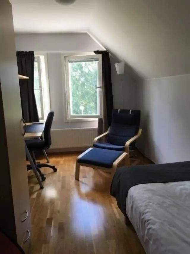 غرفة بزنس مفردة بسرير فردي، Hotell Hässlö 1/5