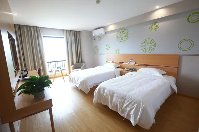 غرفة بزنس بسريرين، GreenTree Inn Zhoushan Bai Quan Profusion Plaza Express Hotel 2/2