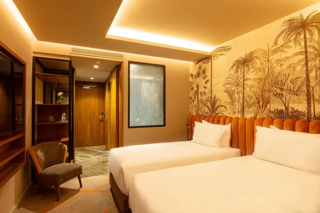 غرفة بسرير مزدوج أو سريرين منفصلين، Hotel Jadali & Spa 1/3