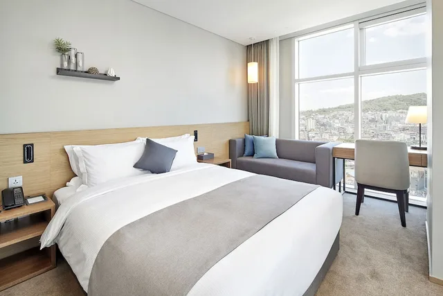 غرفة ديلوكس بسرير مزدوج بحوض استحمام، MD Hotel Doksan 1/4