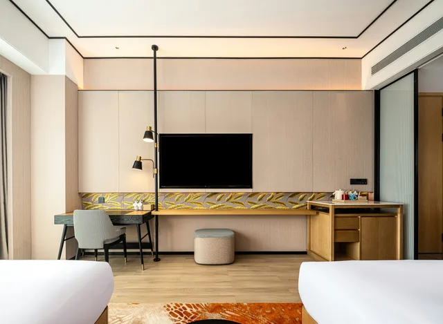 Superior, Twin Beds, Hilton Garden Inn Fenyang Yulongwan 4/4