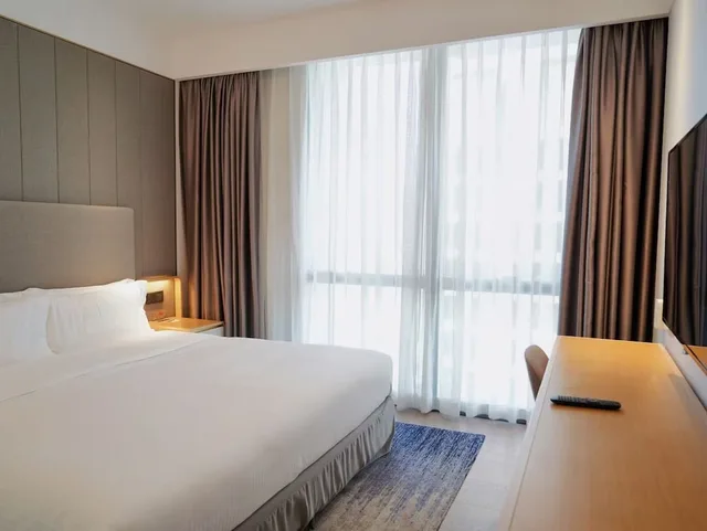 غرفة ديلوكس بسريرين كينج بغرفتي نوم، Ascott Raffles City Chongqing 5/10