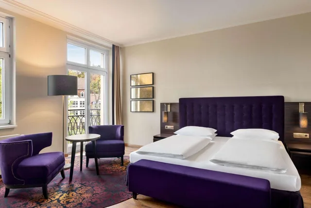 غرفة تنفيذية بسرير كينج، Vienna House by Wyndham Thuringer Hof Eisenach 2/10