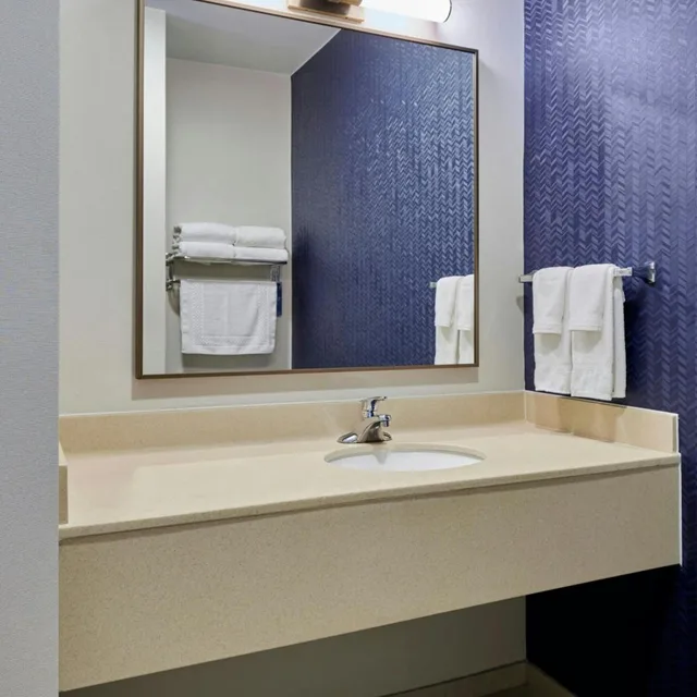 غرفة بسريرين كوين يُسمح فيها بالحيوانات الأليفة، Fairfield Inn Suites By Marriott Burlington 3/3