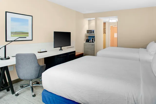 غرفة بسريرين كوين بحوض استحمام لذوي الإعاقة، Hilton Garden Inn Jackson Tn 4/7