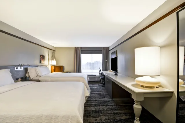 غرفة بسريرين كوين لذوي الإعاقة، Hilton Garden Inn Austin/Round Rock 3/4