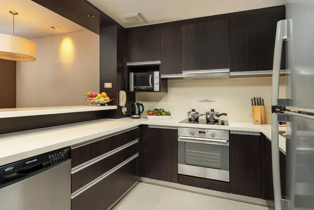 جناح تنفيذي بإطلالة على المدينة، Marriott Executive Service Apartment Sathorn Vista 8/10