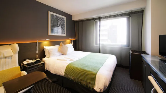 غرفة بريميوم بسرير مزدوج بغرفة نوم واحدة، KOKO HOTEL Shinjuku Yotsuya 1/1