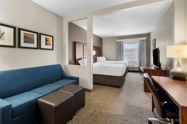 جناح بسريرين مزدوجين، Comfort Suites Goodlettsville Rivergate 3/3