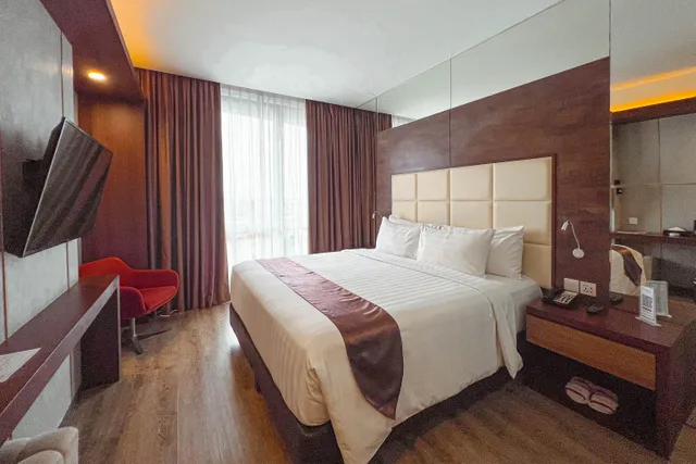 غرفة سوبيريور عائلية بسريرين منفصلين وسرير كينج بغرفتين، Asialink Hotel By Prasanthi 1/4