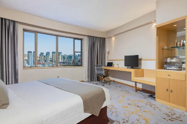 غرفة قياسية بسرير مزدوج، Kunming Jin Jiang Hotel 1/1