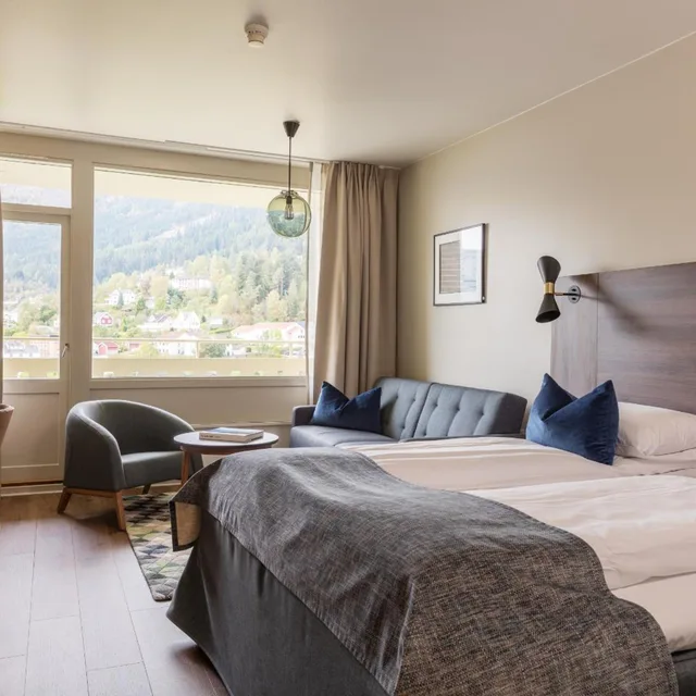 Superior, Twin Beds, with View, Modern Building، Kviknes Hotel 3/6