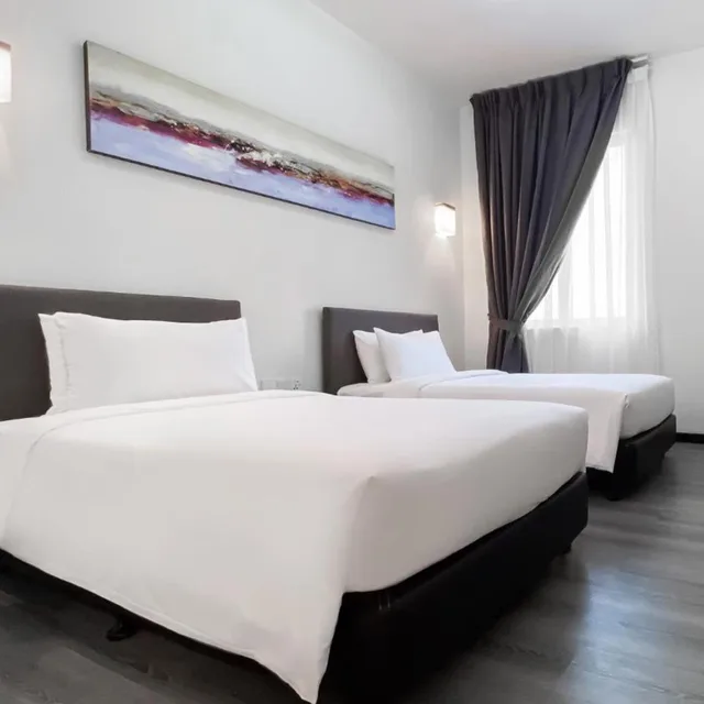 جناح بريميوم بسريرين منفصلين، Amansari Hotel Nusajaya 1/5