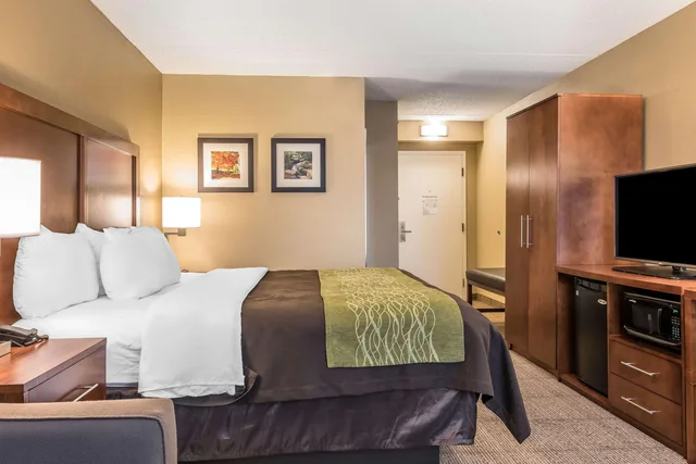 Room, King Bed, Accessible, Comfort Inn Suites Piqua Near Troy I75 2/2