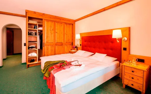 غرفة مفردة بسرير مزدوج، Parkhotel Wallgau 3/8