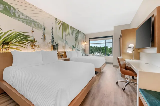 غرفة قياسية بسريرين كوين، Cambria Hotel Tampa-Brandon FL 4/8