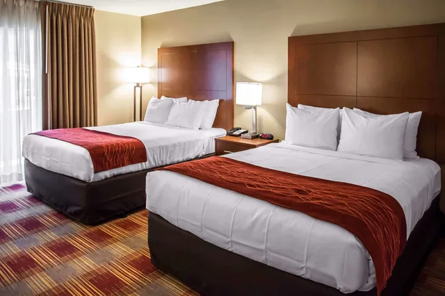 غرفة قياسية بسريرين كوين، Sleep Inn Savannah Midtown 1/6
