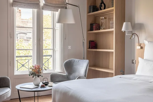 غرفة بريستيج بسرير كينج، Villas Foch Boutique Hotel and Spa Bordeaux 3/4