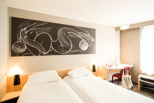 غرفة بسريرين منفصلين، ibis Tours Centre Gare 7/10