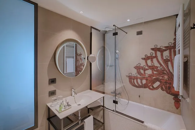 غرفة بريميوم بسريرين منفصلين بشرفة، Nh Collection Venezia Murano Villa 6/6