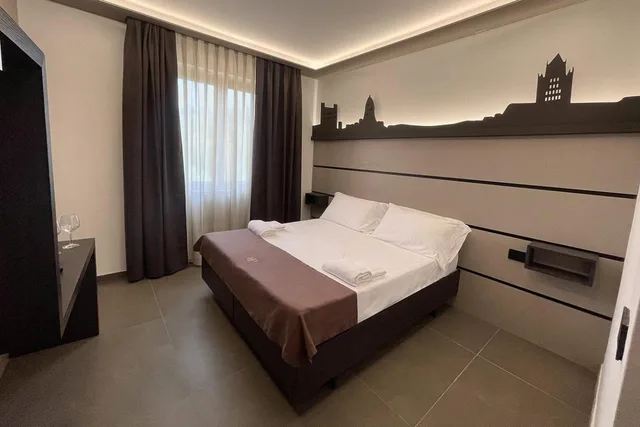 غرفة ديلوكس بسرير مزدوج أو سريرين منفصلين، Palace hotel Due ponti 2/8