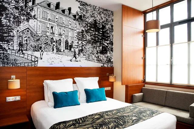 غرفة كومفورت كبيرة بسرير كوين، Best Western Plus Hotel Colbert 2/4