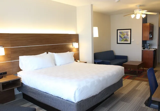 جناح بسرير كينج مع أريكة لذوي الإعاقة، Holiday Inn Express Hotel and Suites Mansfield 2/5