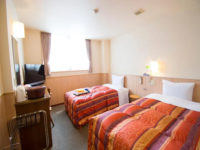 Semi Room, Western, 1 Double and 1 Single Bed, New Grande Mimatsu 1/1