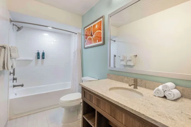 جناح بسرير كينج وسرير كوين بغرفتي نوم، Hilton Vacation Club Aqua Sol Orlando West 4/4