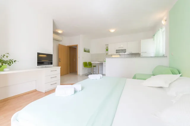 استوديو بإطلالة على الحديقة، Apartmani Nikolina 7/9