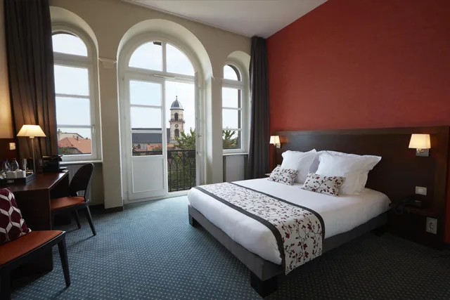 غرفة بريميوم بسرير مزدوج أو سريرين منفصلين، Qualys Hotel Val Vignes 7/10